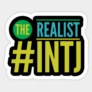 INTJ The Realist Sticker